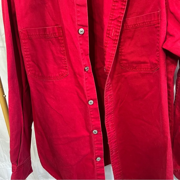 VINTAGE LEVIS DENIM BUTTON UP - Picture 4 of 6